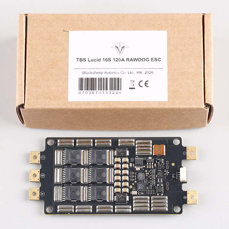 TBS LUCID 16S 120A ESC RAWDOG, - Drone Battery High Voltage avaliação e preço